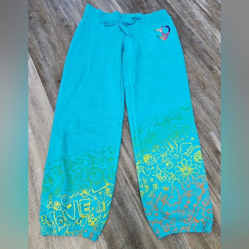 Limited Too sweats joggers rainbow detail Size 8